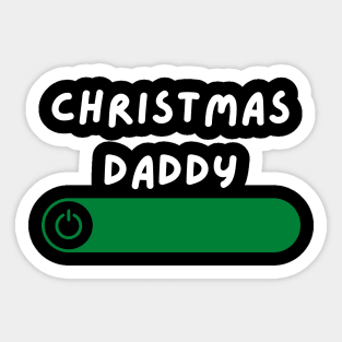 Christmas Daddy Sticker